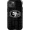 NFL San Franciso 49ers Black & White iPhone 13 Impact Case