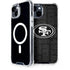 NFL San Franciso 49ers Black & White iPhone 13 MagSafe Case
