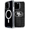 NFL San Franciso 49ers Black & White iPhone 13 Pro MagSafe Case