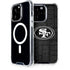 NFL San Franciso 49ers Black & White iPhone 13 Pro MagSafe Case