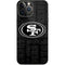 NFL San Franciso 49ers Black & White iPhone 13 Pro Max Skin