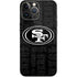 NFL San Franciso 49ers Black & White iPhone 13 Pro Max Skin