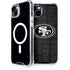 NFL San Franciso 49ers Black & White iPhone 14 MagSafe Case