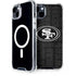 NFL San Franciso 49ers Black & White iPhone 15 Plus MagSafe Case