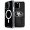 NFL San Franciso 49ers Black & White iPhone 14 Pro Max MagSafe Case