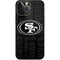 NFL San Franciso 49ers Black & White iPhone 14 Pro Max Skin