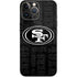 NFL San Franciso 49ers Black & White iPhone 14 Pro Max Skin