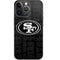 NFL San Franciso 49ers Black & White iPhone 15 Pro Skin