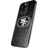 NFL San Franciso 49ers Black & White iPhone 15 Pro Skin