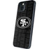 NFL San Franciso 49ers Black & White iPhone 14 Skin