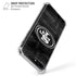 NFL San Franciso 49ers Black & White iPhone 7/8 Plus Clear Case