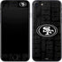 NFL San Franciso 49ers Black & White iPhone 7 Skin