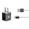 NFL San Franciso 49ers Black & White iPhone Charger (5W USB) Skin