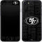 NFL San Franciso 49ers Black & White iPhone SE (2nd & 3rd Gen) Skin