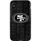 NFL San Franciso 49ers Black & White iPhone X Pro Case