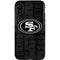 NFL San Franciso 49ers Black & White iPhone XR Pro Case
