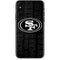 NFL San Franciso 49ers Black & White iPhone XS Max Skin