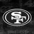 NFL San Franciso 49ers Black & White iPhone XS Skin