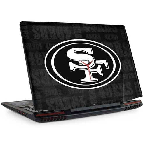 NFL San Franciso 49ers Black & White Legion Y720 Skin