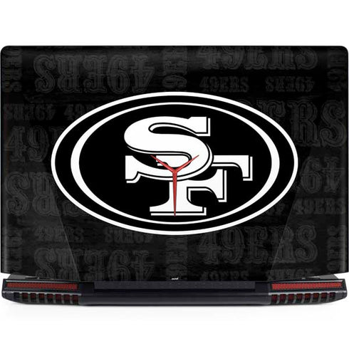 NFL San Franciso 49ers Black & White Legion Y720 Skin