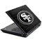 NFL San Franciso 49ers Black & White Lenovo T420 Skin