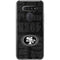 NFL San Franciso 49ers Black & White LG K51/Q51 Clear Case
