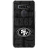 NFL San Franciso 49ers Black & White LG K51/Q51 Clear Case