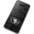 NFL San Franciso 49ers Black & White LG K51/Q51 Clear Case