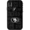 NFL San Franciso 49ers Black & White LifeProof Fre iPhone Skin