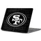 NFL San Franciso 49ers Black & White Apple MacBook Pro 13-inch Skin