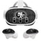 NFL San Franciso 49ers Black & White Meta Quest 3 Skin
