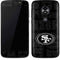 NFL San Franciso 49ers Black & White Moto E5 Play Skin
