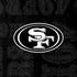 NFL San Franciso 49ers Black & White Moto E5 Play Skin