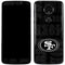 NFL San Franciso 49ers Black & White Moto E5 Plus Skin