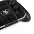 NFL San Franciso 49ers Black & White Nintendo Switch OLED (2021) Skin