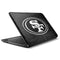 NFL San Franciso 49ers Black & White HP Notebook Skin