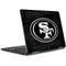 NFL San Franciso 49ers Black & White Notebook 9 Pro 13in (2017) Skin