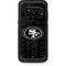 NFL San Franciso 49ers Black & White Otterbox Commuter Galaxy Skin