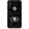NFL San Franciso 49ers Black & White Otterbox Commuter iPhone Skin