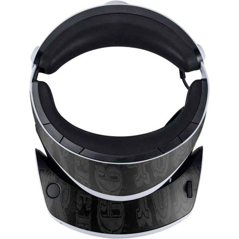 NFL San Franciso 49ers Black & White PlayStation VR2 Skin