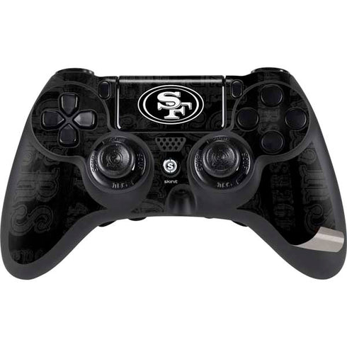 NFL San Franciso 49ers Black & White PS4/PC SCUF Impact Controller Skin