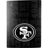 NFL San Franciso 49ers Black & White PS5 Console Skin