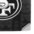 NFL San Franciso 49ers Black & White PS5 Console Skin