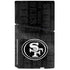 NFL San Franciso 49ers Black & White PS5 Slim Disk Bundle Skin