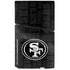 NFL San Franciso 49ers Black & White PS5 Slim Disk Console Skin