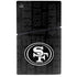 NFL San Franciso 49ers Black & White PS5 Slim Digital Edition Bundle Skin