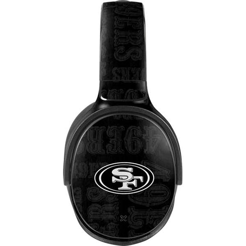 NFL San Franciso 49ers Black & White Skullcandy Venue Skin