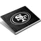 NFL San Franciso 49ers Black & White Surface Book Skin