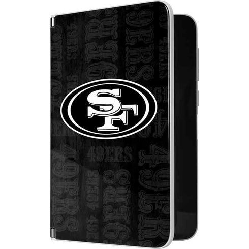 NFL San Franciso 49ers Black & White Surface Duo Skin