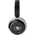 NFL San Franciso 49ers Black & White Surface Headphones Skin